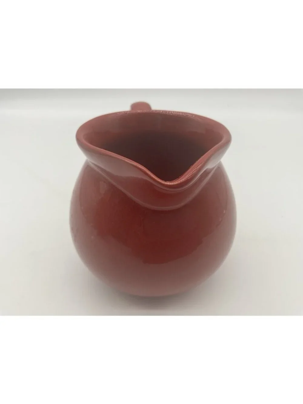 Waechtersbach Vintage Red Ceramic Creamer and Sugar Bowl Set in Cherry Red VTG